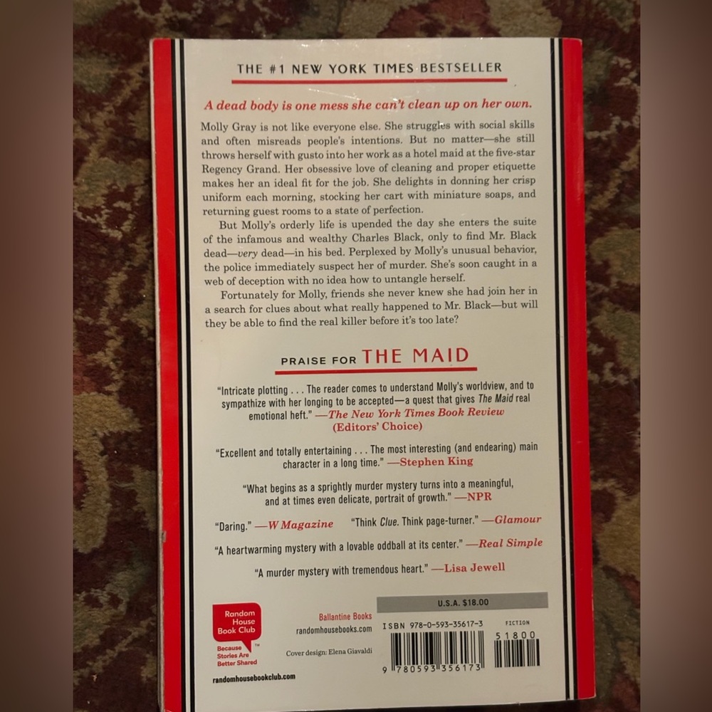 The Maid by Nita Prose - Picture 3 of 4